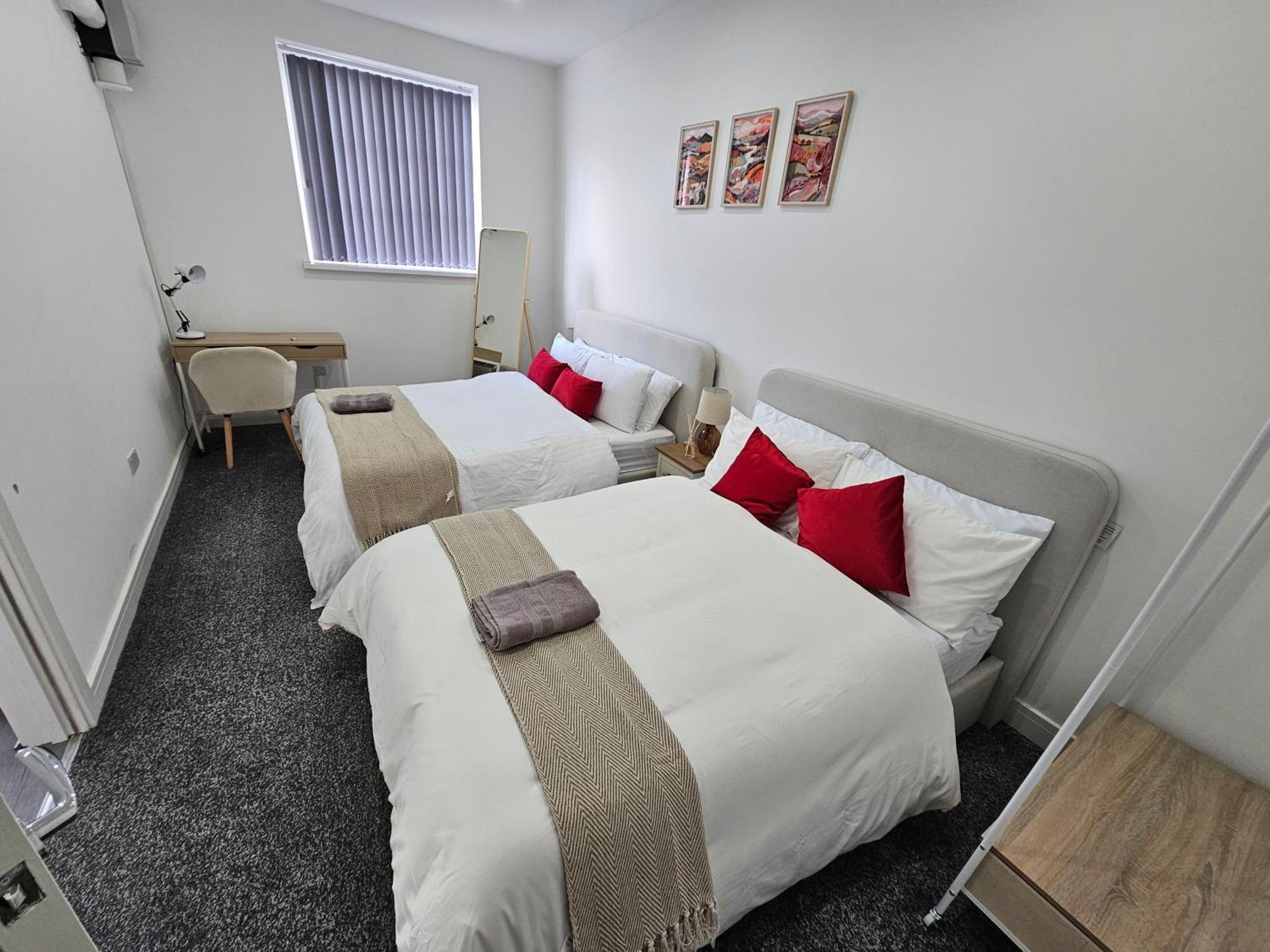 Stylish 1 Bed Apartment In Newly Refurbished Building W/ Parking & Wi-Fi Birmingham Zewnętrze zdjęcie